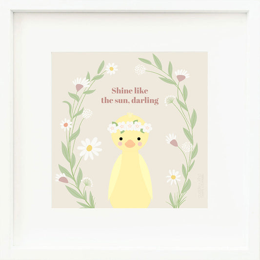 Flora's print (ivory)